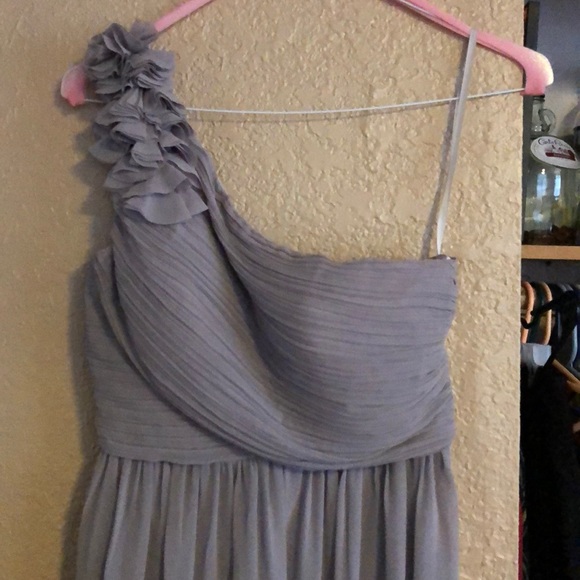 One shoulder gown - Picture 5 of 6